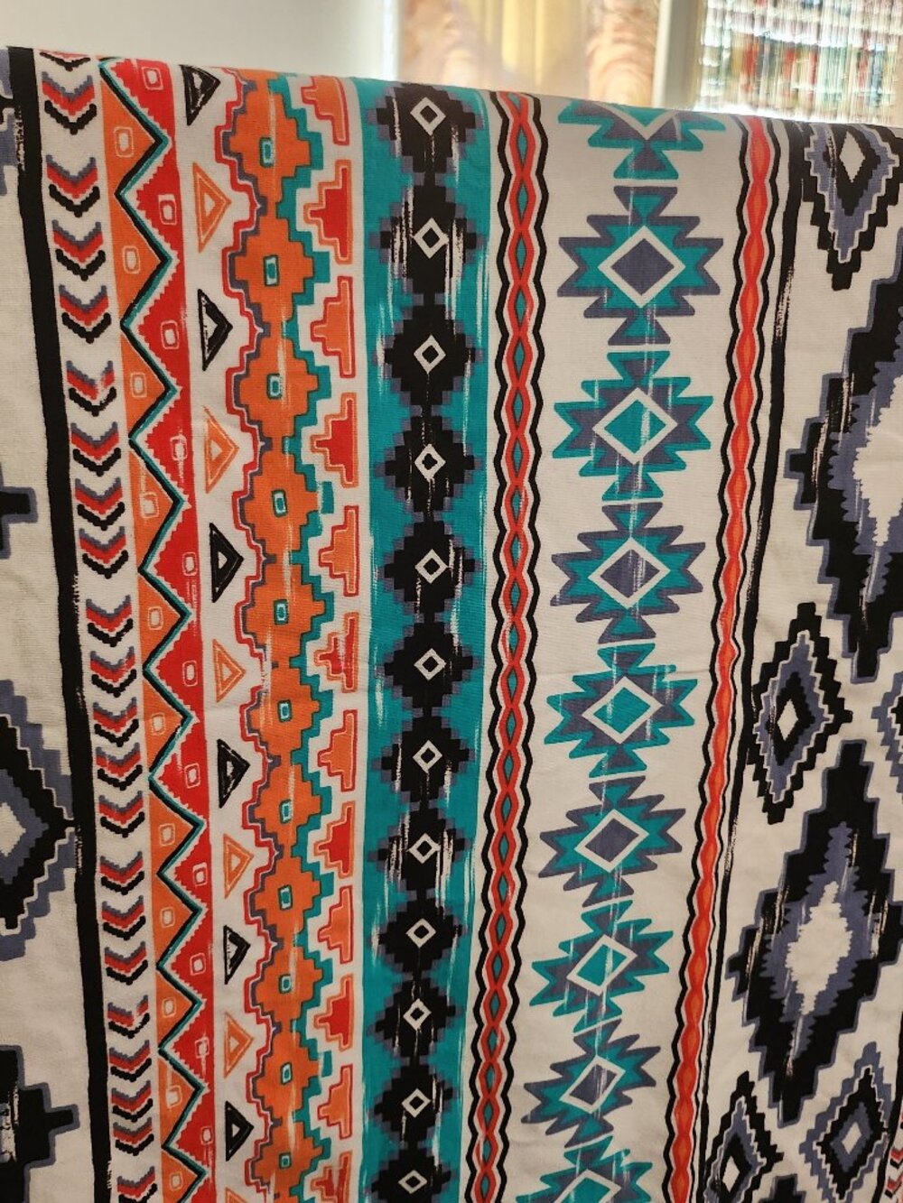 1.3 Yards – $12/Yard ($16 Total) – Southwestern Aztec Knit - Picture 5 of 7